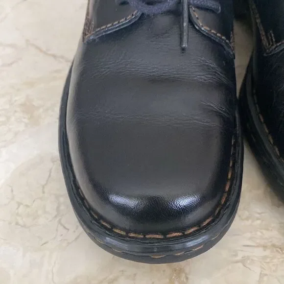 Born Leather Oxford Lace Up Derby Shoes - Picture 8 of 14